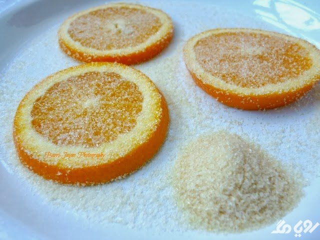 خشک کردن پرتقال با پودر ژلاتین
