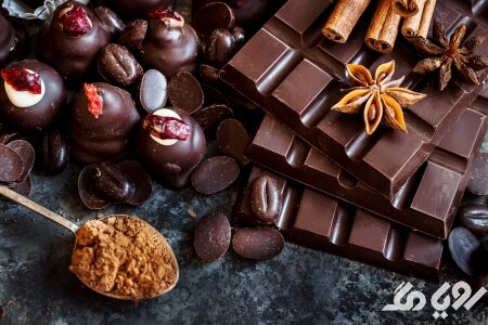 خوردن شکلات تلخ برای چاقی